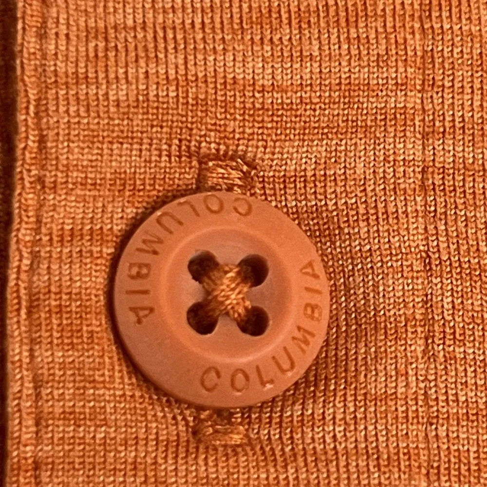 Texas Longhorns Polo Shirt Mens 2XL Burnt Orange NCAA Football Columbia Polo Top